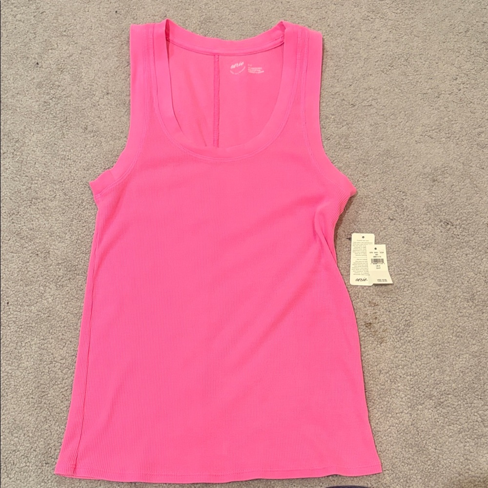 Aerie Women's Neon Pink Tank Top